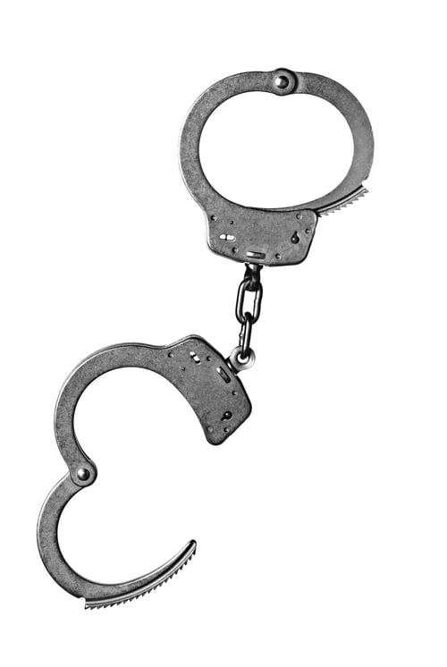 Preview: Isolated handcuffs