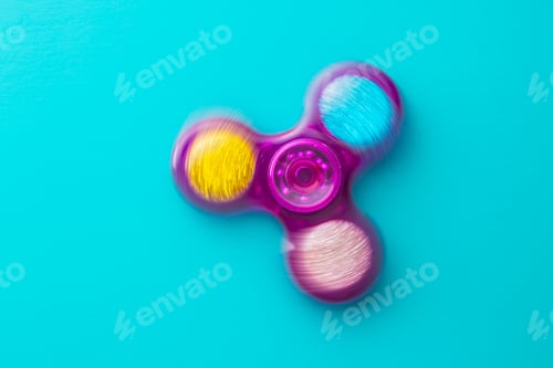 Preview: Fidget finger spinner stress.
