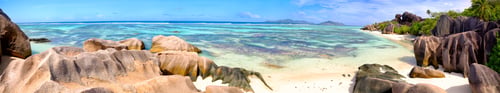 Preview: Anse Source d'Argent beach panorama