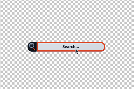 Preview: Search Bar 3D Icon