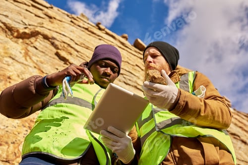 Preview: Miners Inspecting Worksite