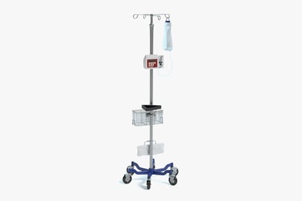 Preview: Mobile IV Stand with Infusion Pump and Accessories