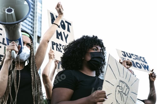 Preview: Activist movement protesting against racism and fighting for equality