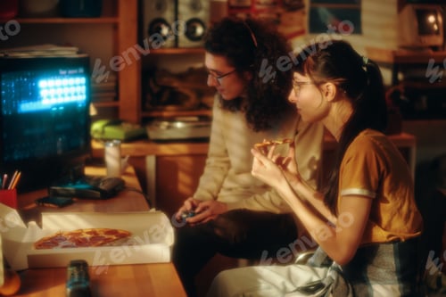 Preview: Teens of 90s spending lesure time in garage