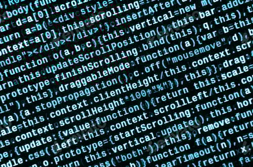 Preview: JavaScript code in text editor