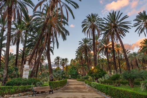 Preview: Palermo, Italy at Villa Bonnano Public Gardens