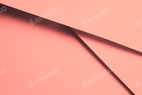 Preview: Flat background with different color layers pink. Abstract modern background black diagonal