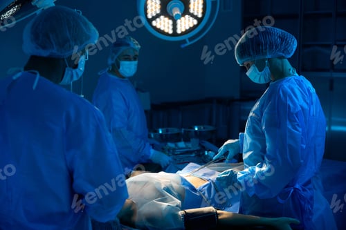 Preview: Medical Professionals Performing a Surgery in Hospital