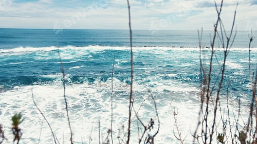 Preview: White sea foam on the beaches