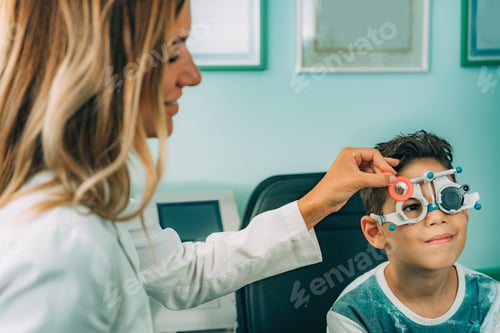 Preview: Ophthalmologist. Visual Acuity Testing.