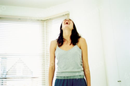 Preview: Woman laughing