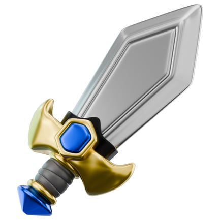 Preview: Golden Hilt Fantasy Sword