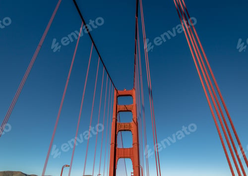 Preview: Golden Gate Bridge Detail - San Francisco, California, USA