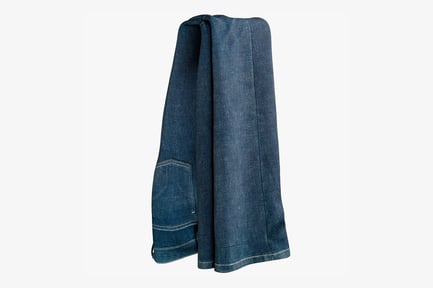 Preview: Womens Dark Blue Denim Jeans