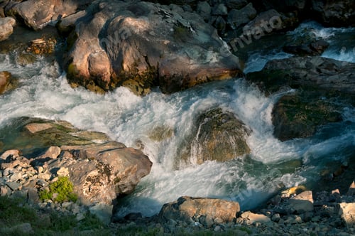 Preview: Flowing stream in the beautiful Himalayan mountains