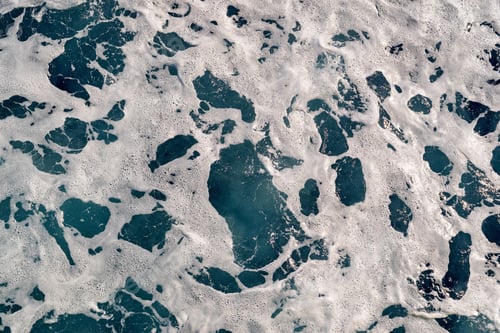 Preview: Background And Abstract Texture Of The Made Foam Sea Water