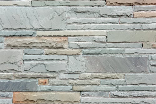 Preview: White sandstone brick wall textured background