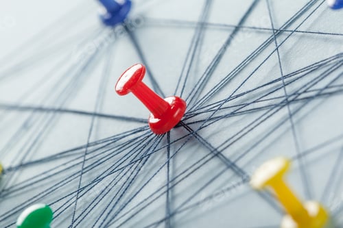 Preview: Network with pins