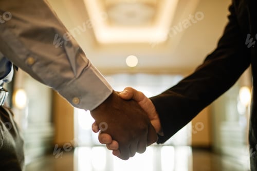 Preview: Business People Shaking Hands Close Up