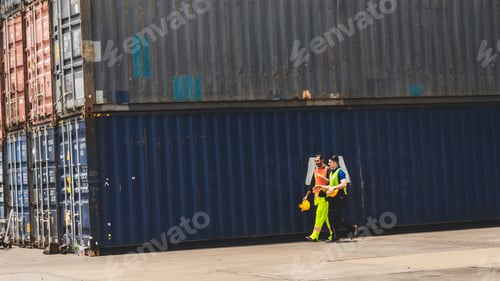 Preview: worker teamwork and partner of foreman, engineer, and businessman working
