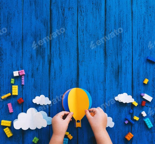 Preview: Creative colourful kid's background