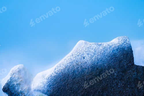 Preview: Blue Lagoon, Iceland. Natural background. Geothermal spa for rest and relaxation in Iceland.