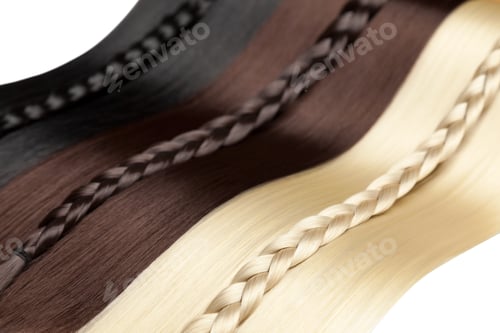 Preview: Closeup on luxurious glossy hair
