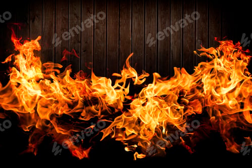 Preview: Fire flames background