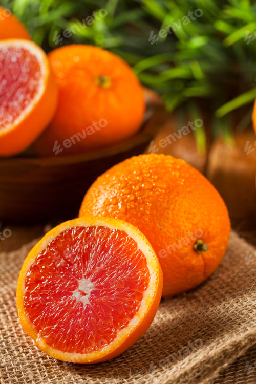Preview: Healthy Organic Ripe Blood Orange