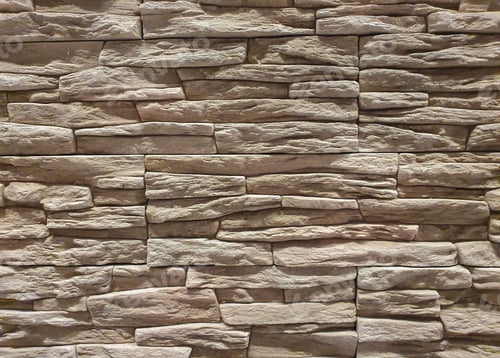 Preview: a close-up with a decorative stone wall