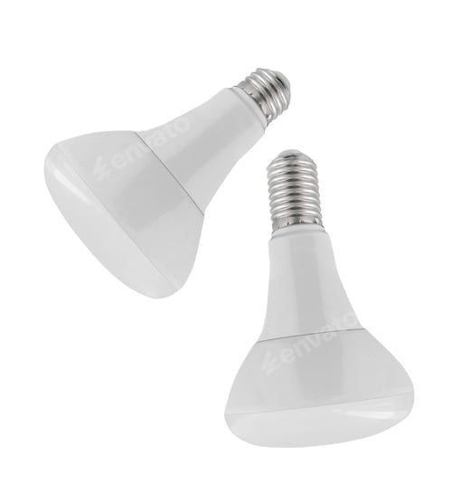 Preview: Light bulbs isolated on white