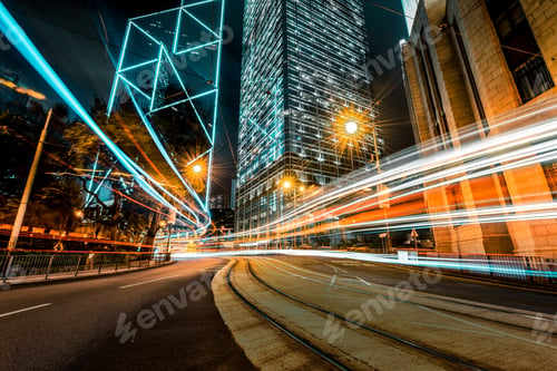 Preview: Car light trails