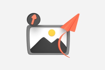 Preview: Publish Content 3D Illustration