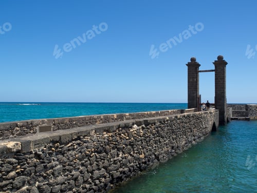 Preview: Picturesque view of Lanzarote Island, Spain, Canaries