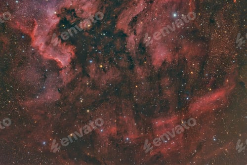 Preview: IC 5068 emission nebula in constellation Cygnus