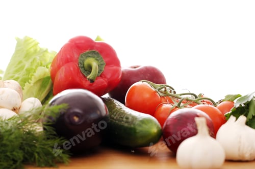 Preview: Pile of fresh vegetables