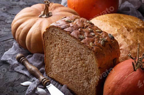 Preview: Homemade pumpkin bread