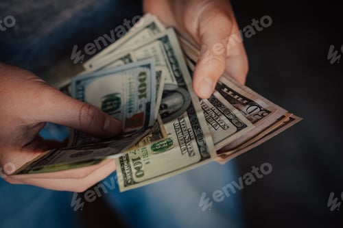 Preview: Hands holding money