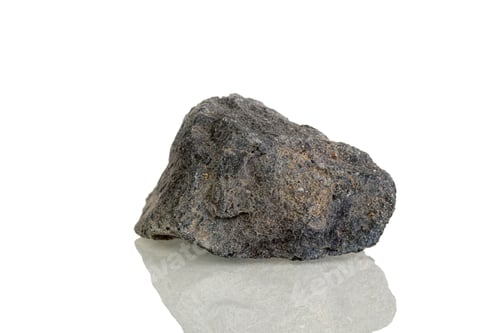 Preview: macro mineral stone Serpentine on a white background