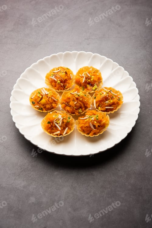 Preview: Gajar Halwa canape Tart