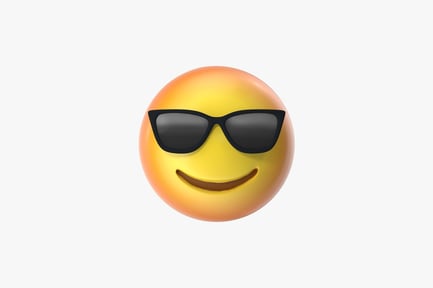 Preview: Smiling Face with Sunglasses Emoji