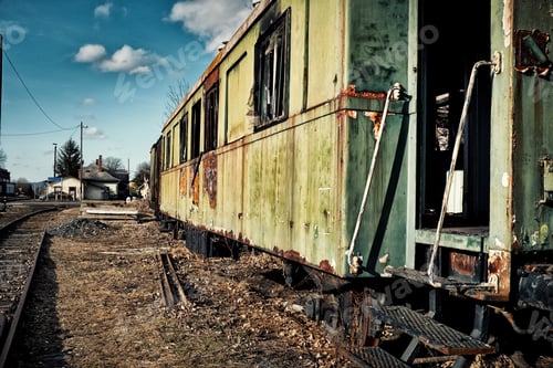 Preview: Abandoned train
