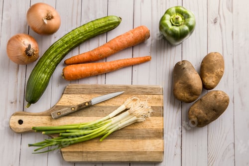Preview: An assortment of vegetables.