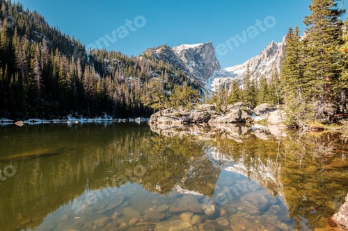 Preview: Dream Lake, Rocky Mountains, Colorado, USA.