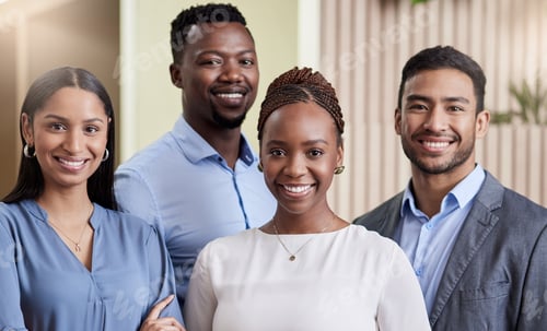 Preview: Choose your partners wisely. Shot of a group of businesspeople together in their office.