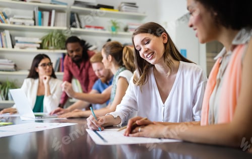 Preview: Entrepreneurs and business people conference in meeting room