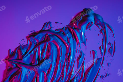 Preview: Puddle of neon paint