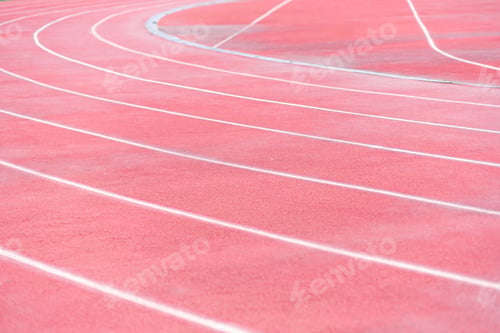 Preview: red rubberized running track, fueling their exercise at sports ground place to rest and activities