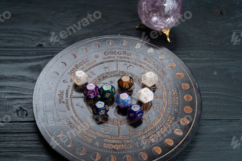 Preview: Zodiac horoscope with divination dice