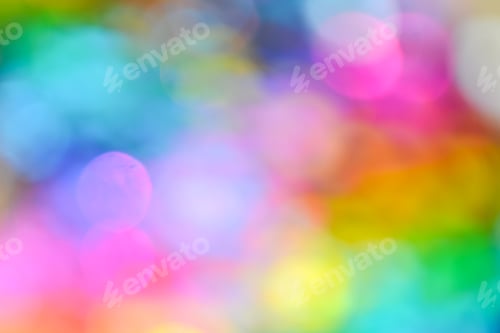 Preview: Abstract Colorful Bokeh lights background